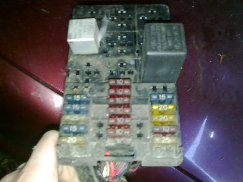 85 Mk3 Escort Fuse Board - Ford Escort Club - Ford Owners Club - Ford